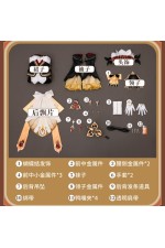 1/3 Delusion Genshin Impact Marionette Sandrone Cosplay Costume